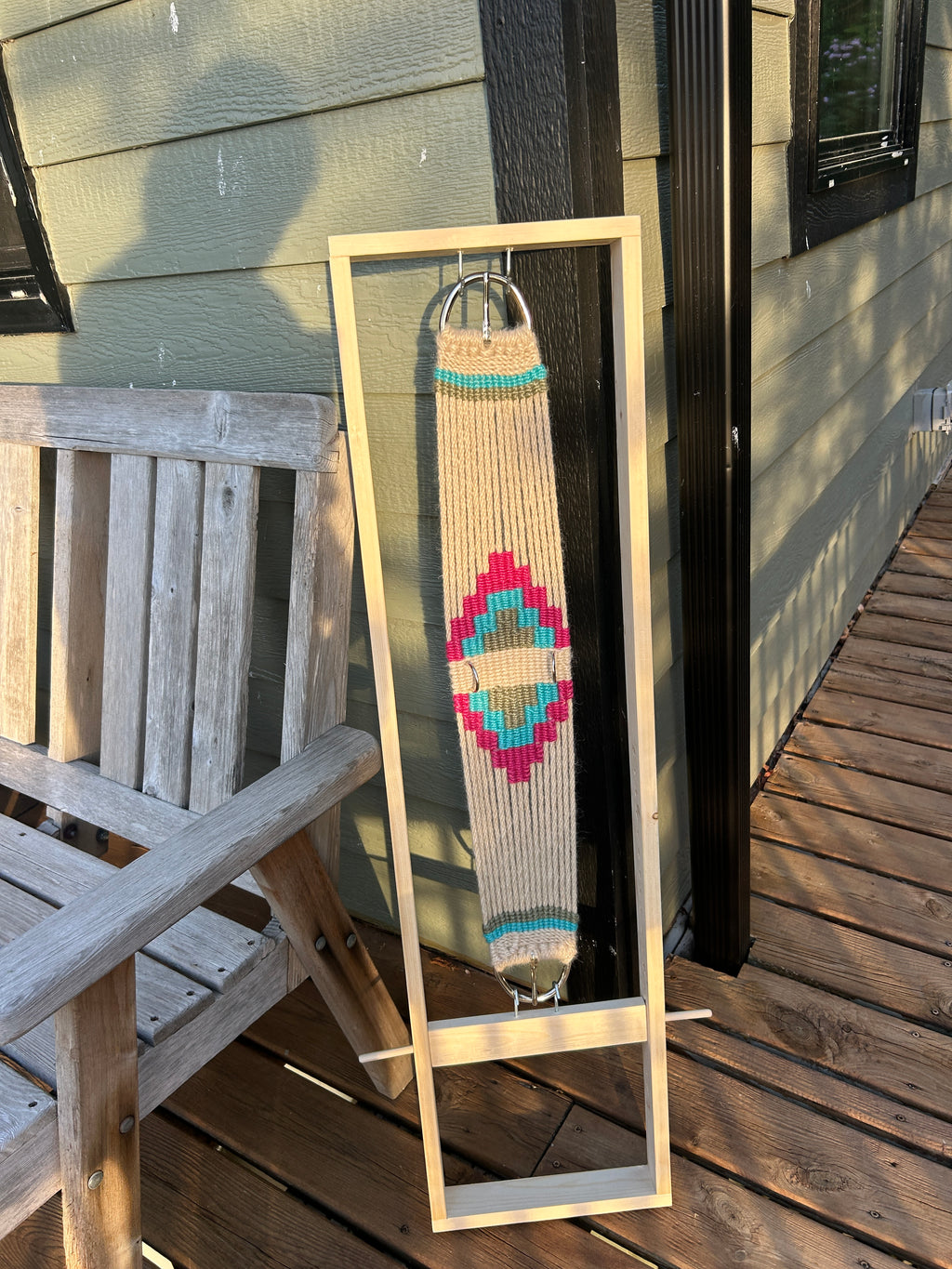 32 inch Tricolor Aztec Cinch