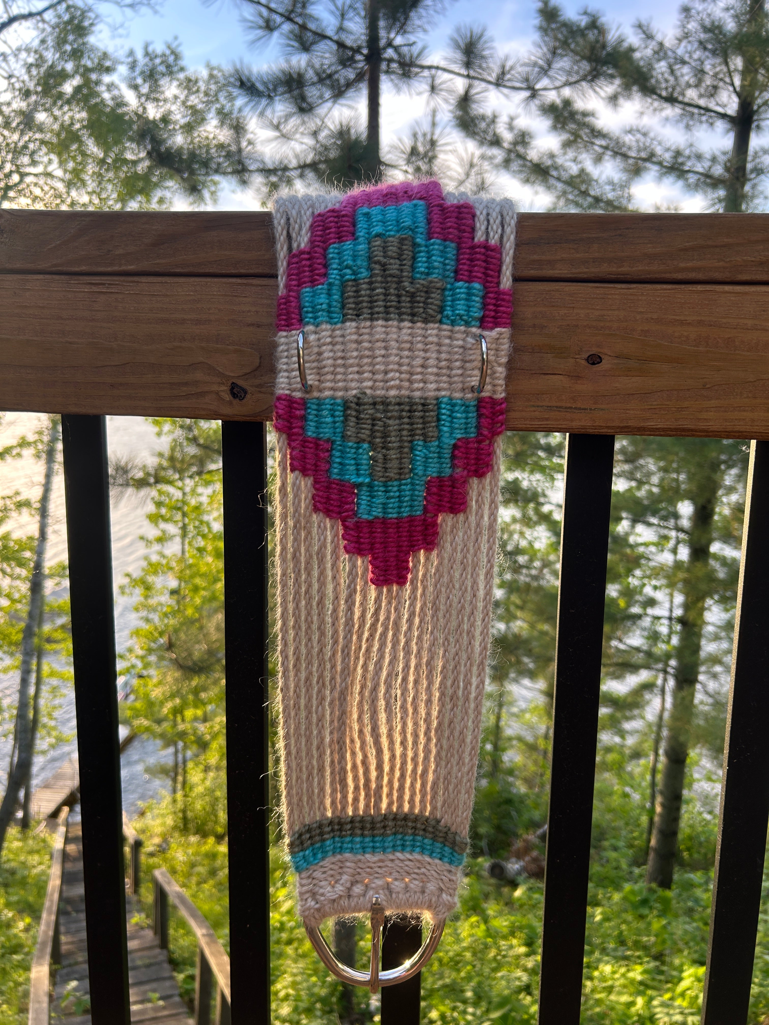 32 inch Tricolor Aztec Cinch